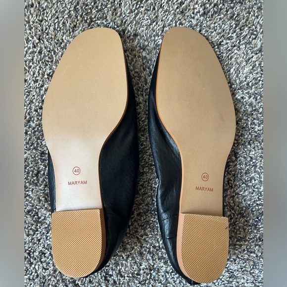 Pêche glove flat vegan leather shoes - Picture 4 of 4